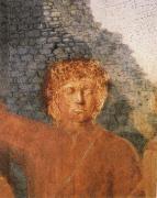 Detail of Baptism of Christ Piero della Francesca